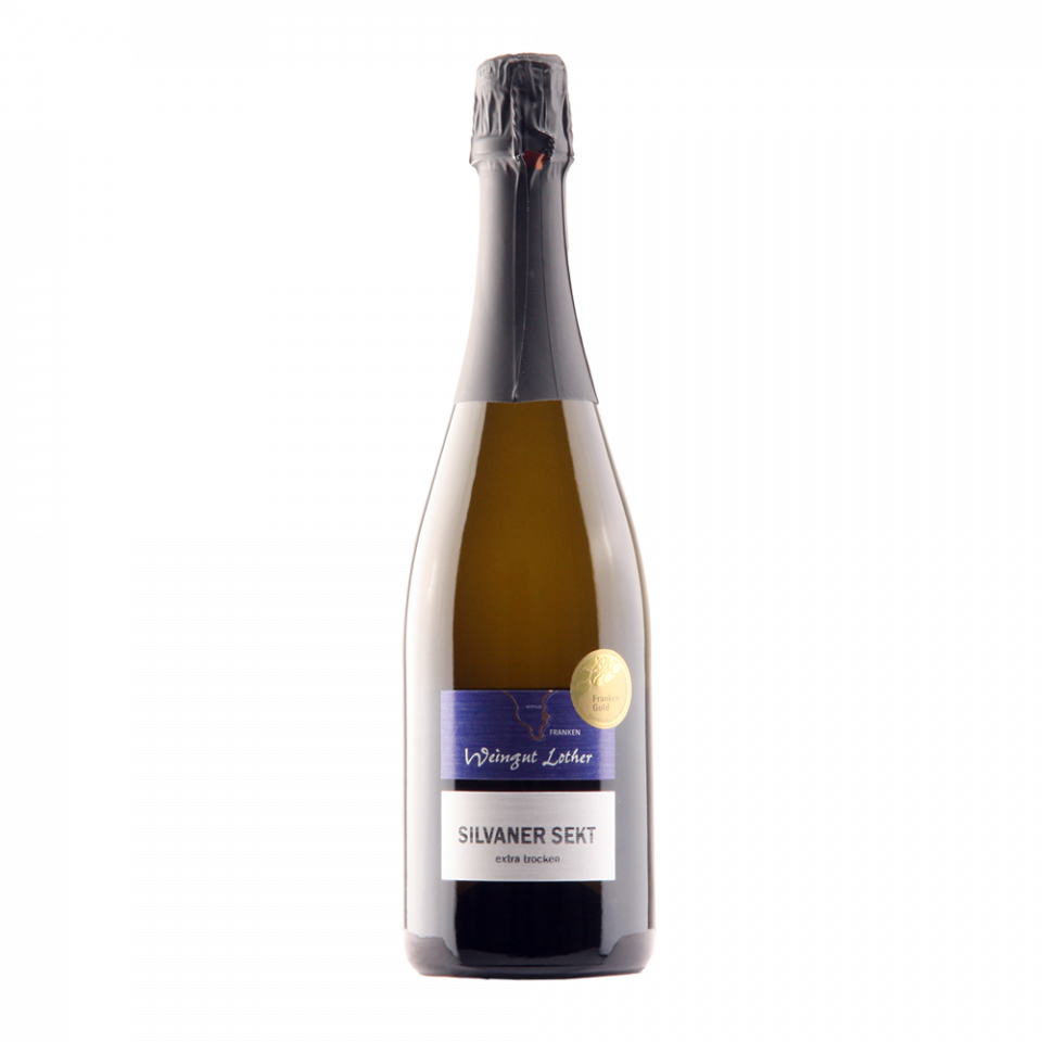 Wipfelder Zehntgraf Silvaner Sekt b. A. extra trocken 0.75L